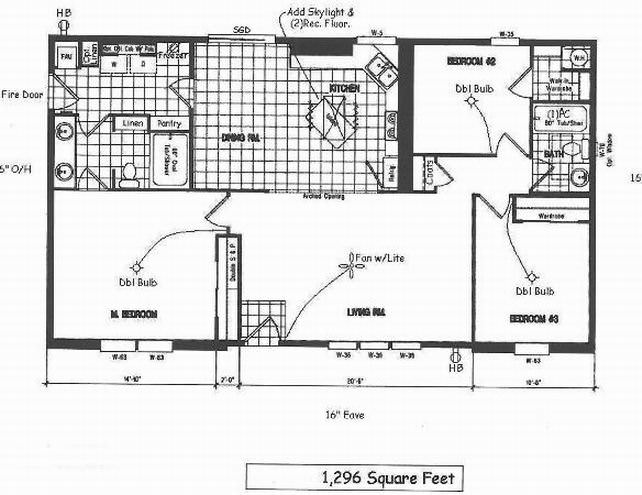 Sweet Pea Manufactured Home | J & M Homes LLC