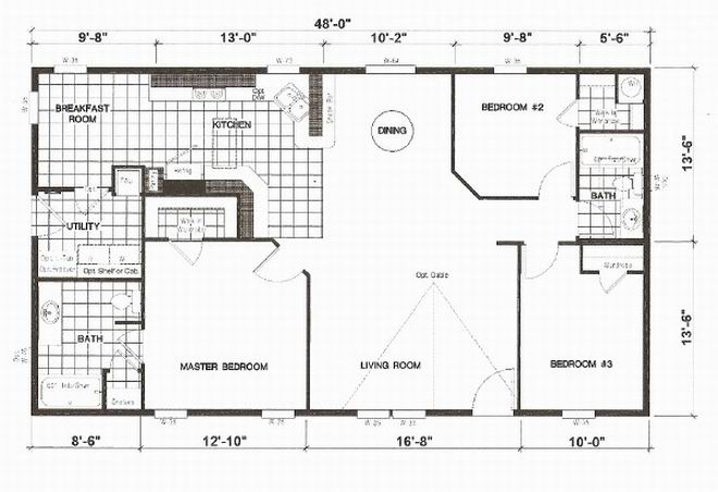 Beech II Manufactured Home | J & M Homes LLC